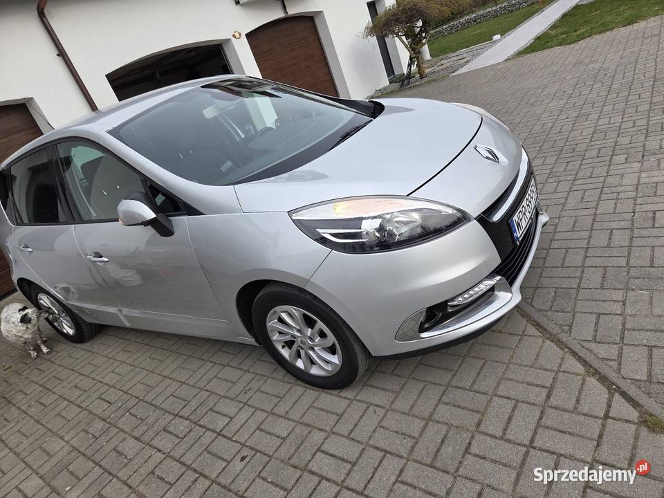 Renault scenic 15 d2013rzadbany udokumentowany srebrny Słupsk