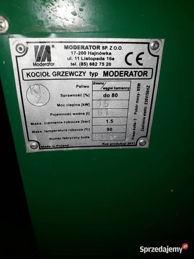 Części do Pieca Pozostałe Siedliska sprzedam