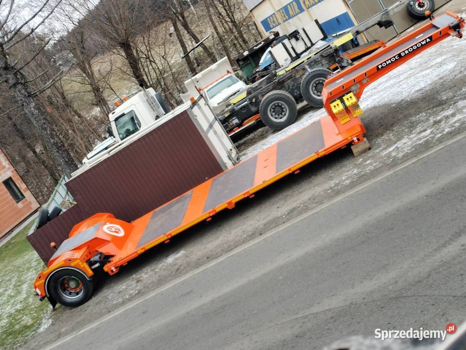 Naczepa niskopodłogowa specjalna laweta lawety Niskopodłogowe Brzesko
