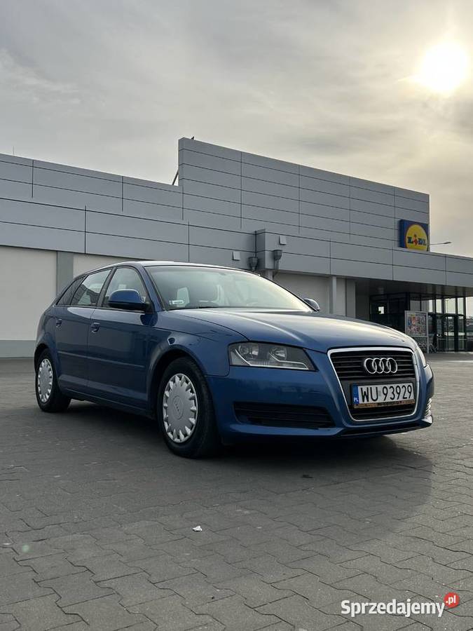 Audi A3 Sportback Rok produkcji 2009