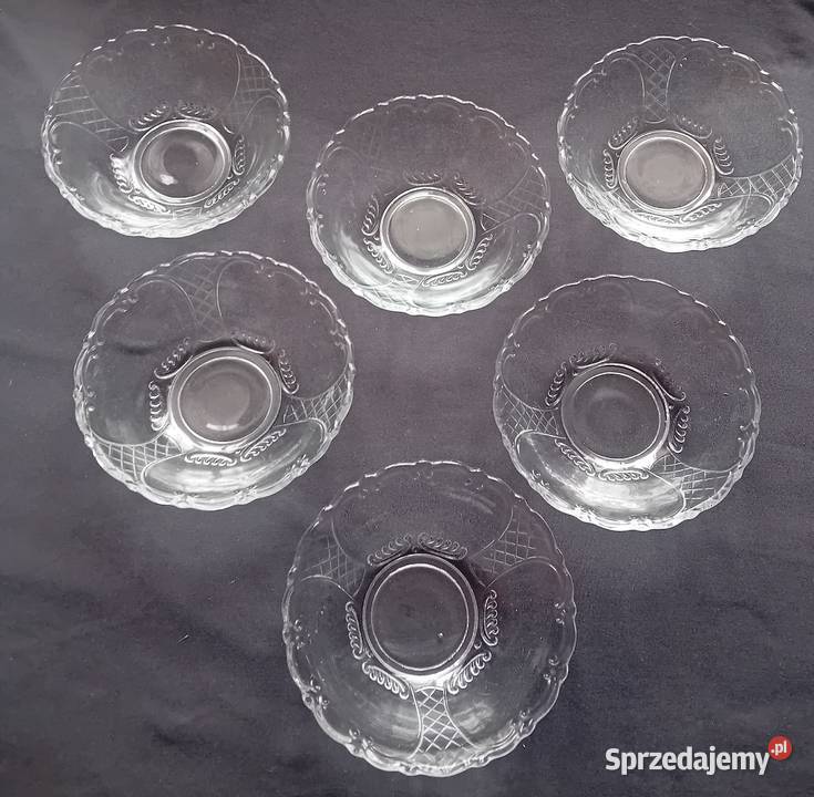Komplet 6 miseczek salaterek Ankerglas model Porcelana i szkło