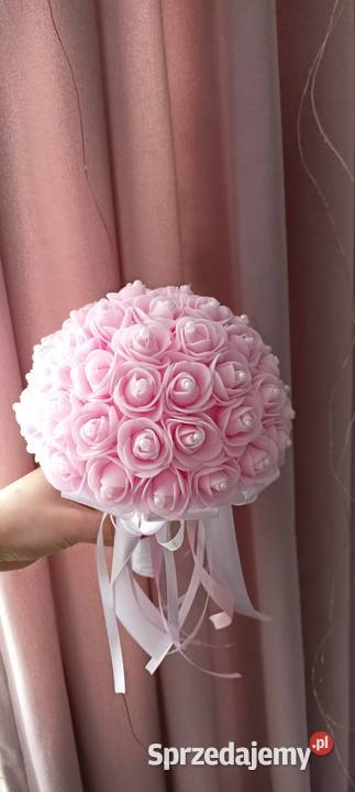 Bukiet komunijny bukiet róż piankowych Jasło