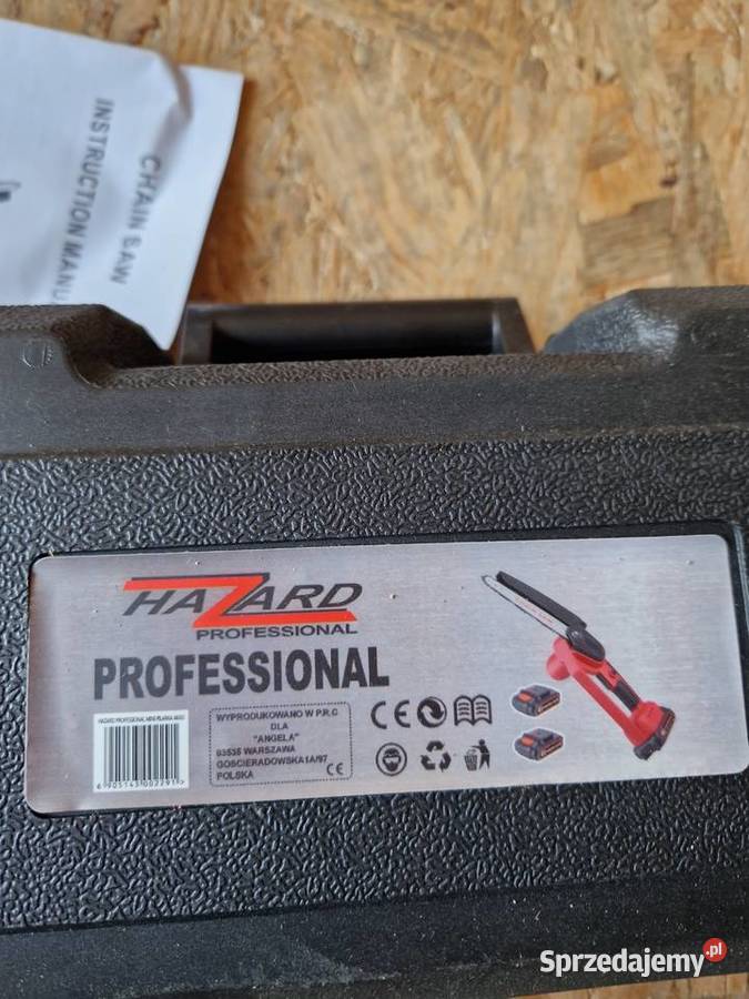 PIŁA ŁAŃCUCHOWA AKUMULATOROWA PILARKA 4CAL 2X wielkopolskie Głogowa