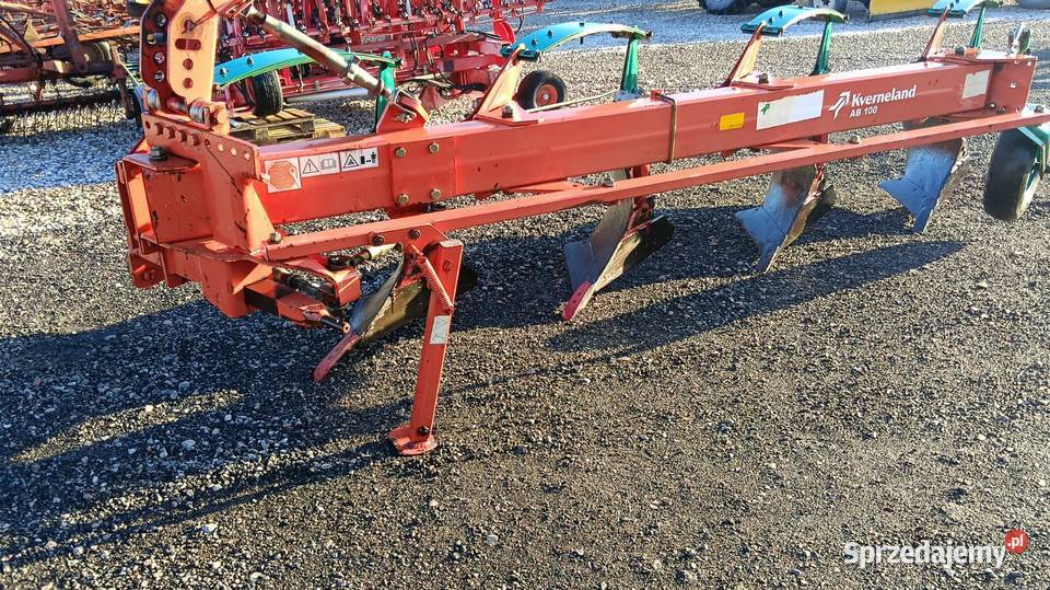 Pług kverneland 4skiby vario ab 100 resor Nowa Karczma