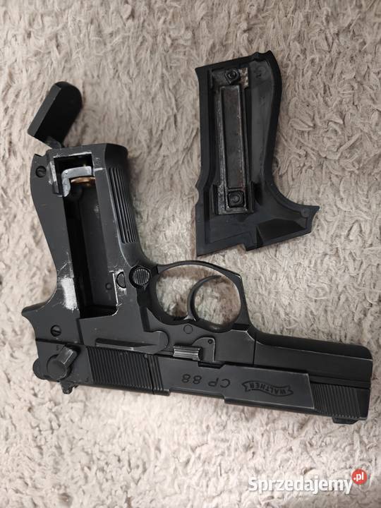 Pistolet wiatrówka CO2 Walther CP88 używany Sporty strzeleckie i myślistwo Sporty strzeleckie i myślistwo Bielsko-Biała