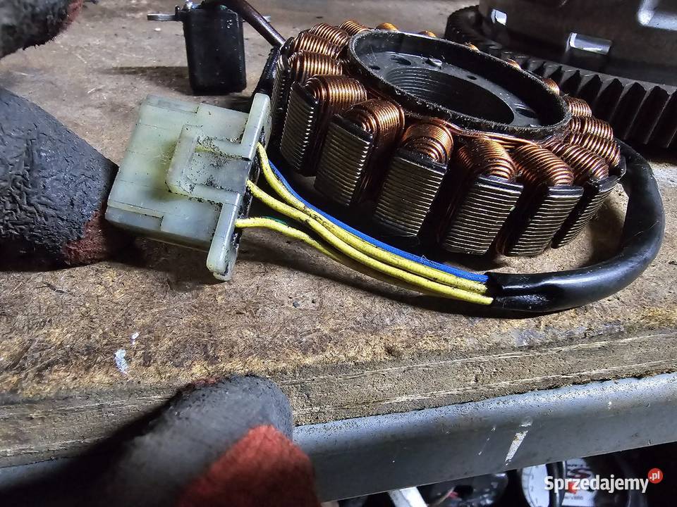 Honda CBR 125 jc34 iskrownik stojan alternator Jelenia Góra