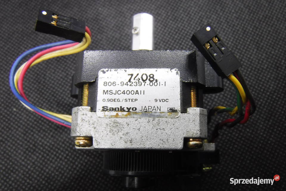 MSJC400AII SANKYO 9VDC motor silnik 09 Deg Step Otwock sprzedam