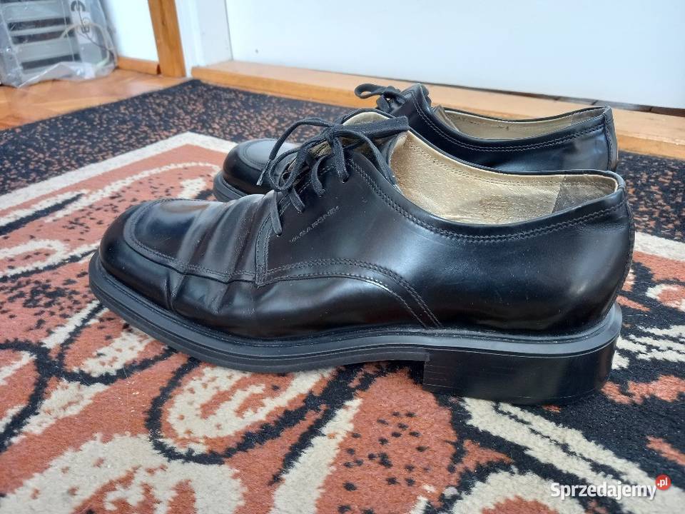 Buty czarne garniturowe rozmiar 44 Tomaszów Lubelski