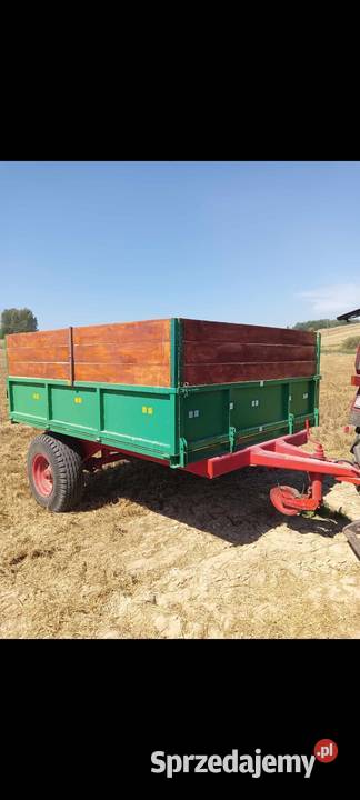 Przyczepa z kiprem na dwa siłowniki Pilica