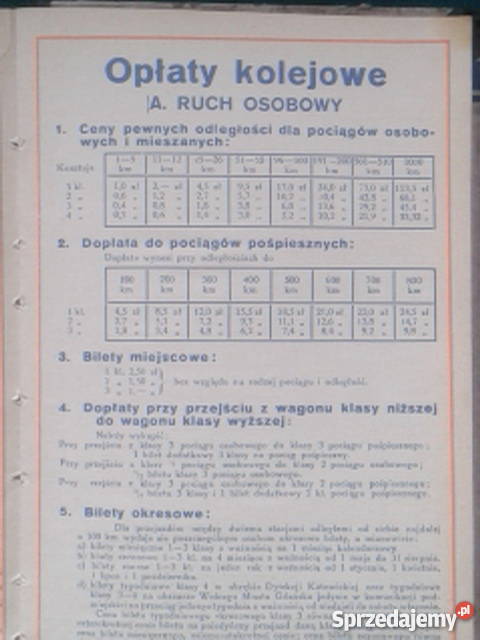KALENDARZ NOTATKOWY z 1931 roku bez zapisów Leszno