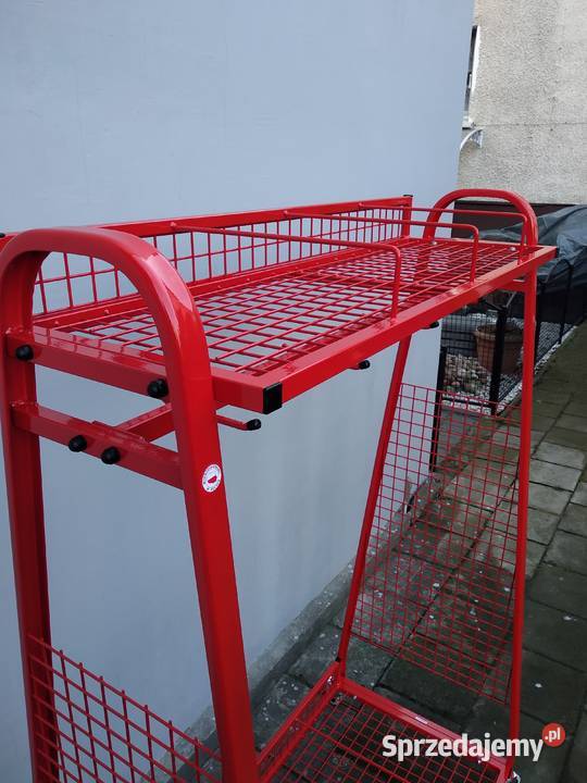 Wieszak mobilny 4stanowiskowy szatnia straż Bydgoszcz