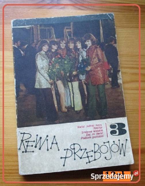 Rewia Przebojów 3 melodie i teksty1970 Pozostałe Łódź