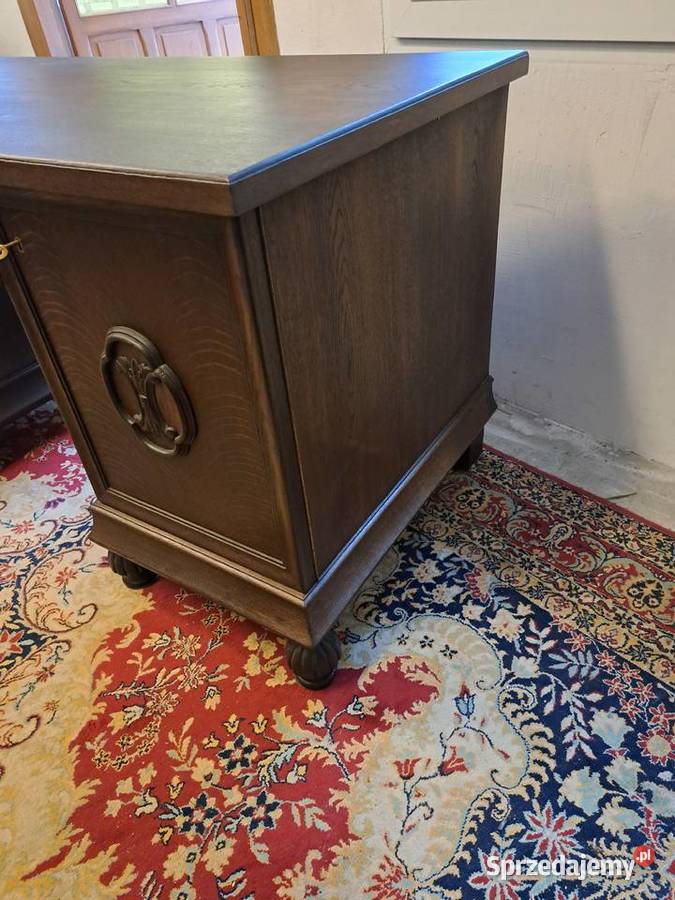 Biurko dębowe okres międzywojnia sprzedam