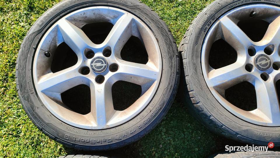 Felgi aluminiowe OPEL 5x110 R17 z oponami
