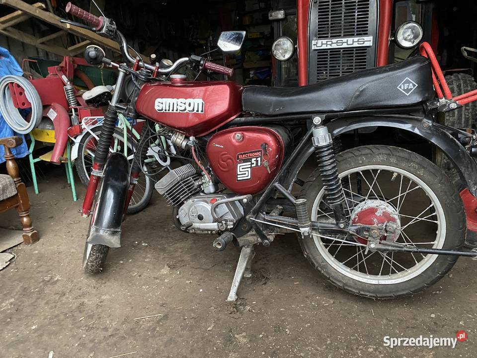 Simson s51 Elektornik plus części