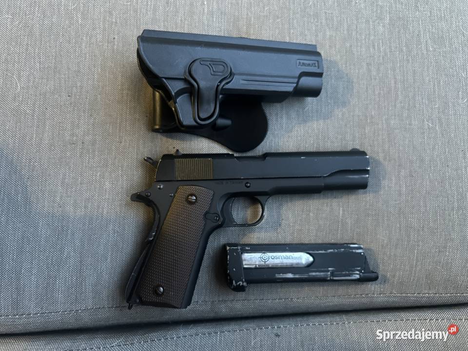 Replika ASG KJW 1911 CO2 Full Metal 2 magazynki Węgierska Górka