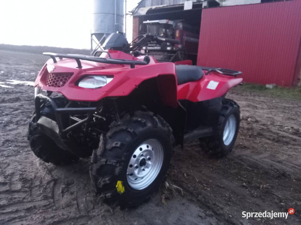 suzuki king quad 400 4x4 nowe opony transport