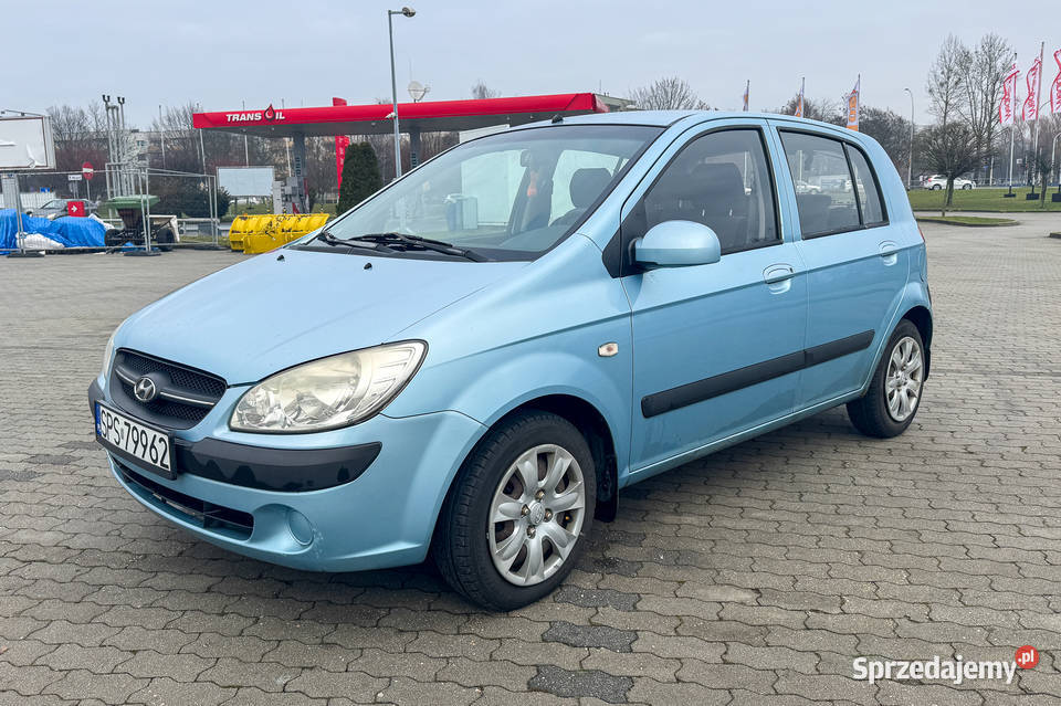 Hyundai Getz 11 2009 5 drzwiowy Klimatyzacja Częstochowa