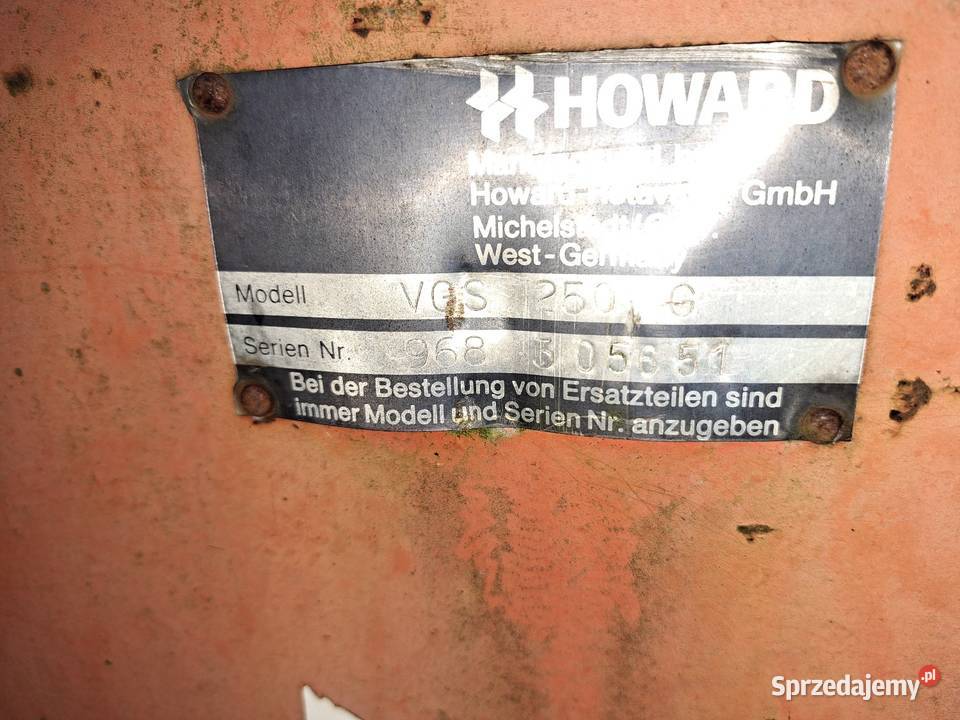 Gruber Howard 25m agregat sprzedam