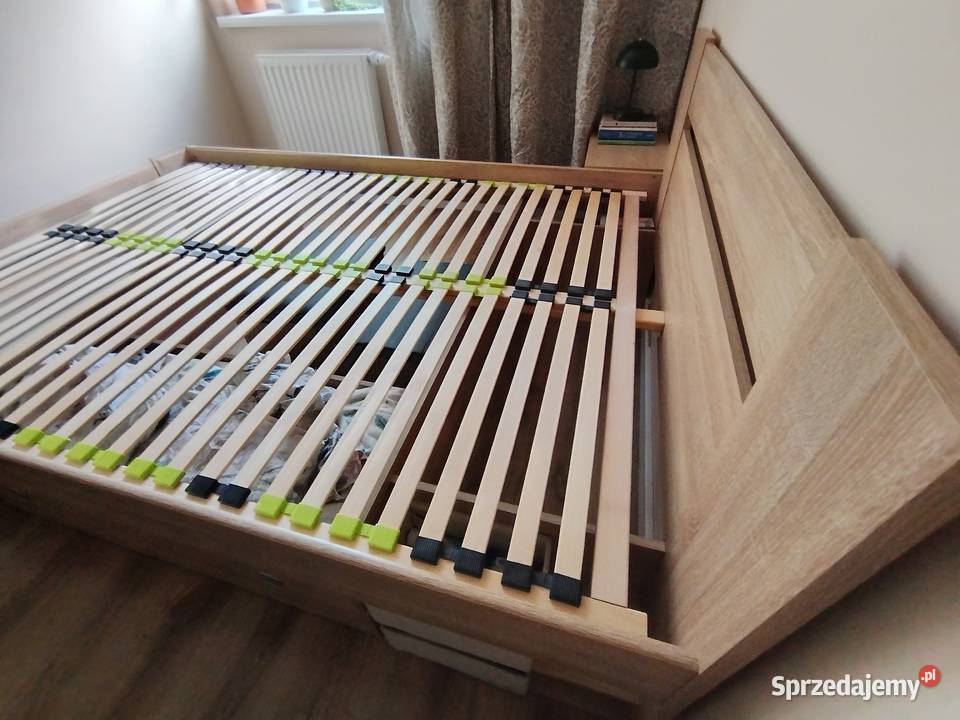Łóżko stelaż szuflada Nepo Plus 140x200 BRW Bydgoszcz