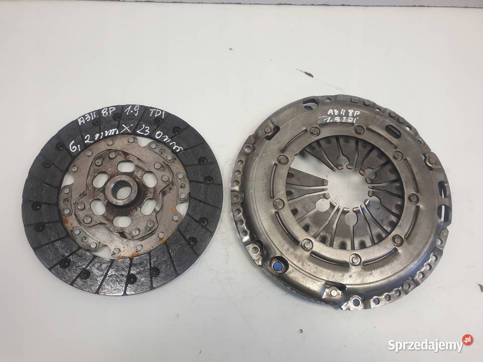 Audi A3 II 8P 19 TDI DOCISK TARCZA sprzęgło osobowe lubelskie