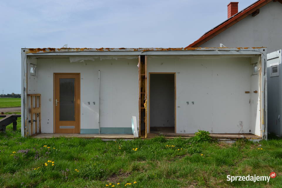 Kontenery mieszkalne biurowe socjalne sanitarne lubuskie Gorzów Wielkopolski