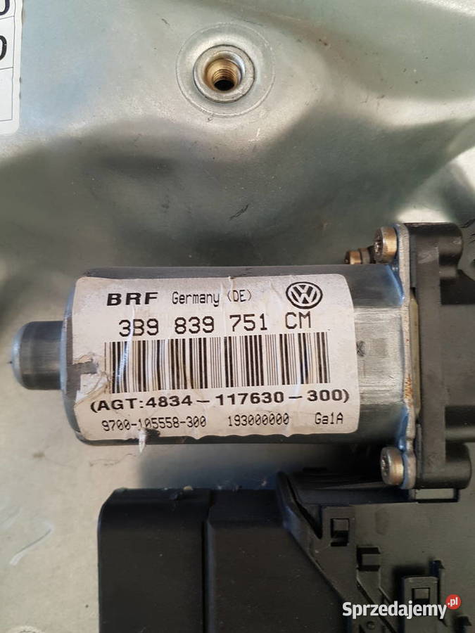 VW PASSAT B5 FL LIFT PODNOSNIK MECHANIZM SZYBY Turek