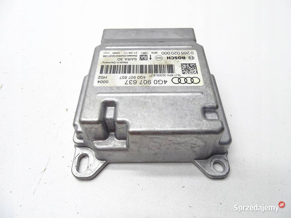 MODUŁ STEROWNIK SENSOR PRZYSPIESZENIA AUDI A6 C7 małopolskie
