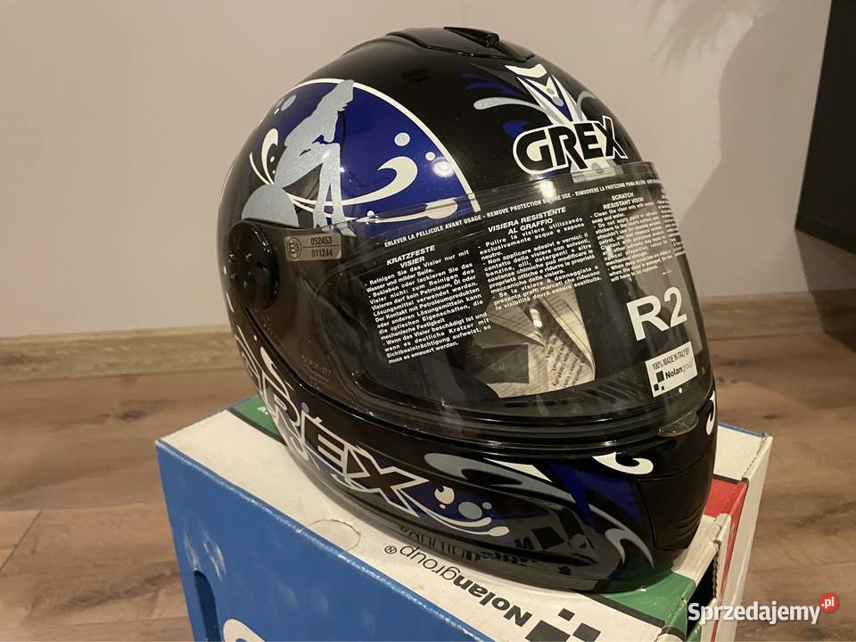 Nowy włoski Kask motocyklowy L grex R2 Nolan Bielsko-Biała