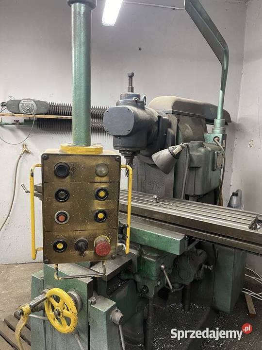 Frezarka do metalu FWA32M Frezarki Czarna