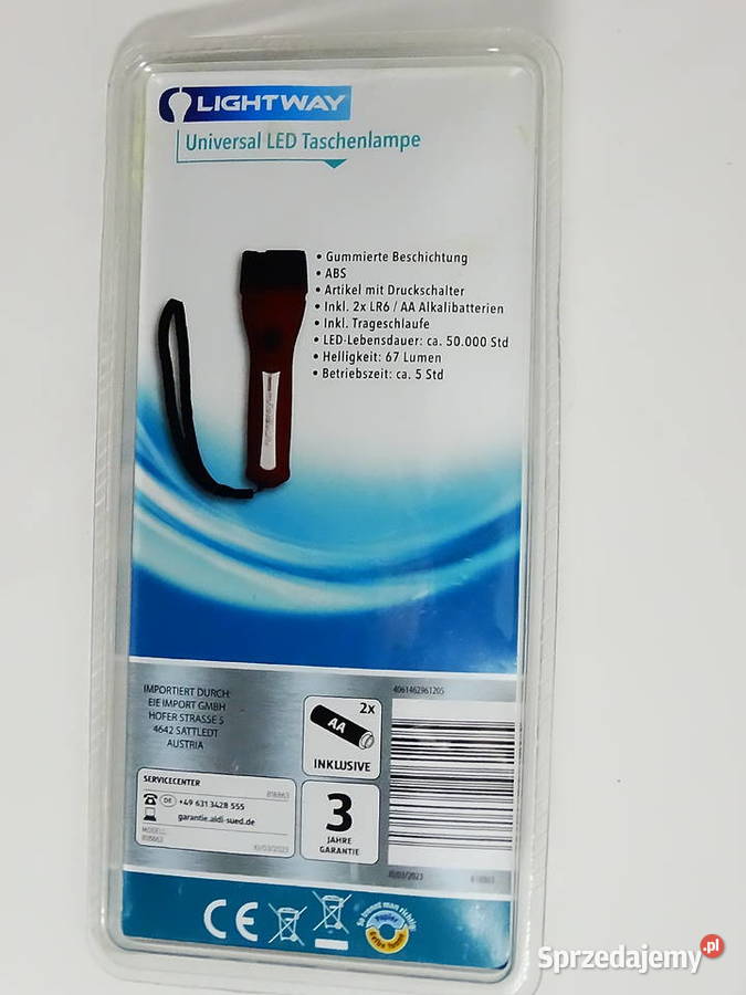 Latarka LIGHTWAY Universal LED Taschenlampe Biłgoraj