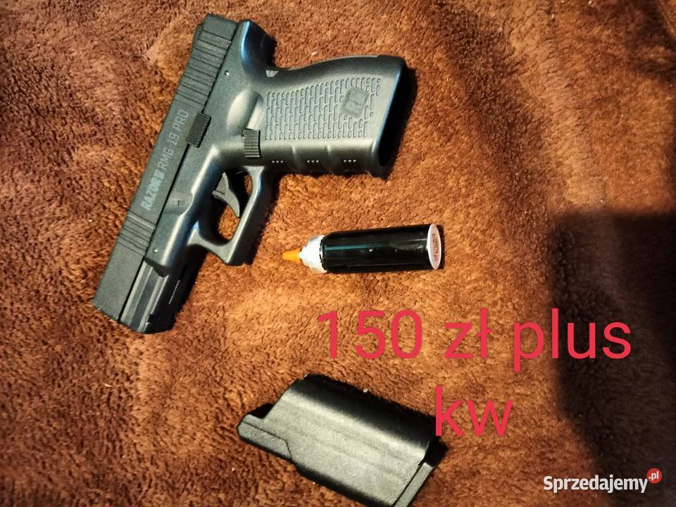 Pistolet Glock na gaz pieprzowy łódzkie Biała Druga