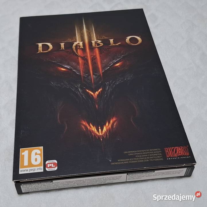Diablo 3 Blizzard 2012 DVD Media Kolekcja Czeladź