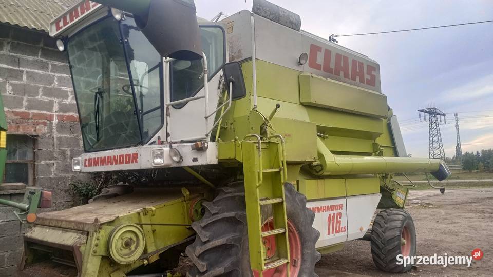 Claas commandor 116 CS heder 550 nieuszkodzony Niedźwiedzica