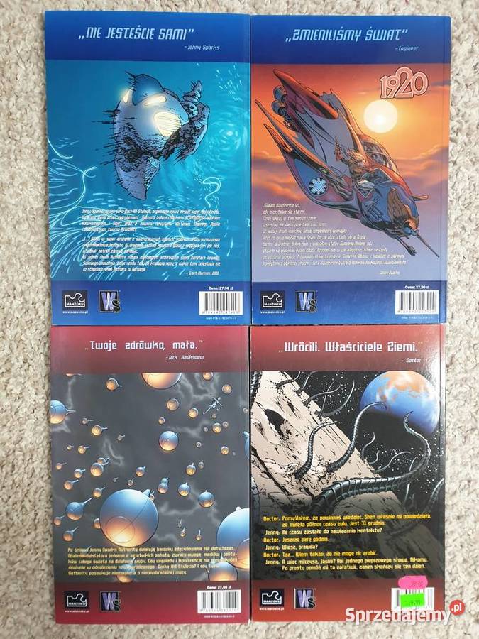 Authority komplet 4 tomy kredowy papier  Gdynia