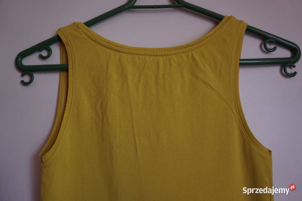 top koszulka bokserka żółta xs 34 hm Toruń