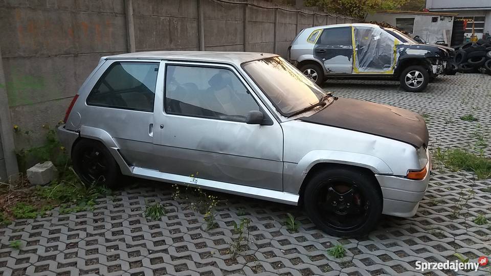 Renault 5 turbo opuszczone Boga i ludzi swap Rok produkcji 1989 mazowieckie Józefów