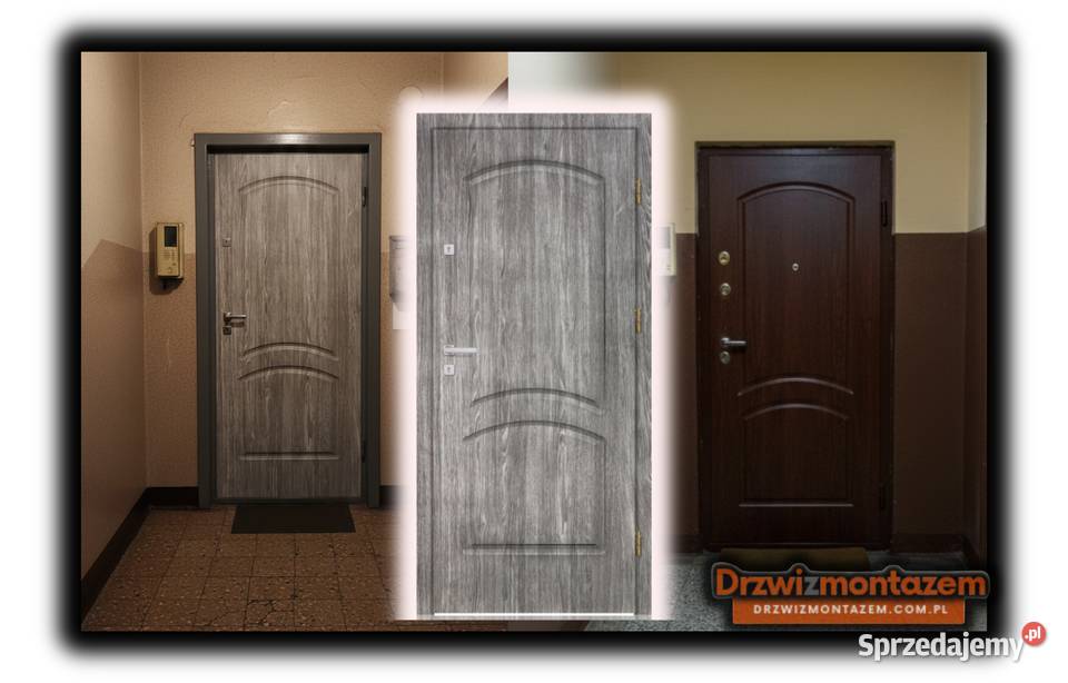 Drzwi Wejściowe Do Mieszkania WEWNĄTRZKLATKOWE Z sprzedam