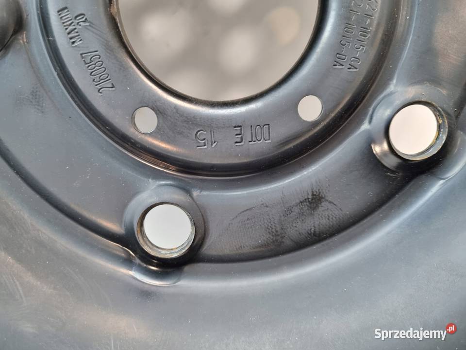 KOŁO ZAPASOWE Ford Transit Custom felga 21565 Rudka