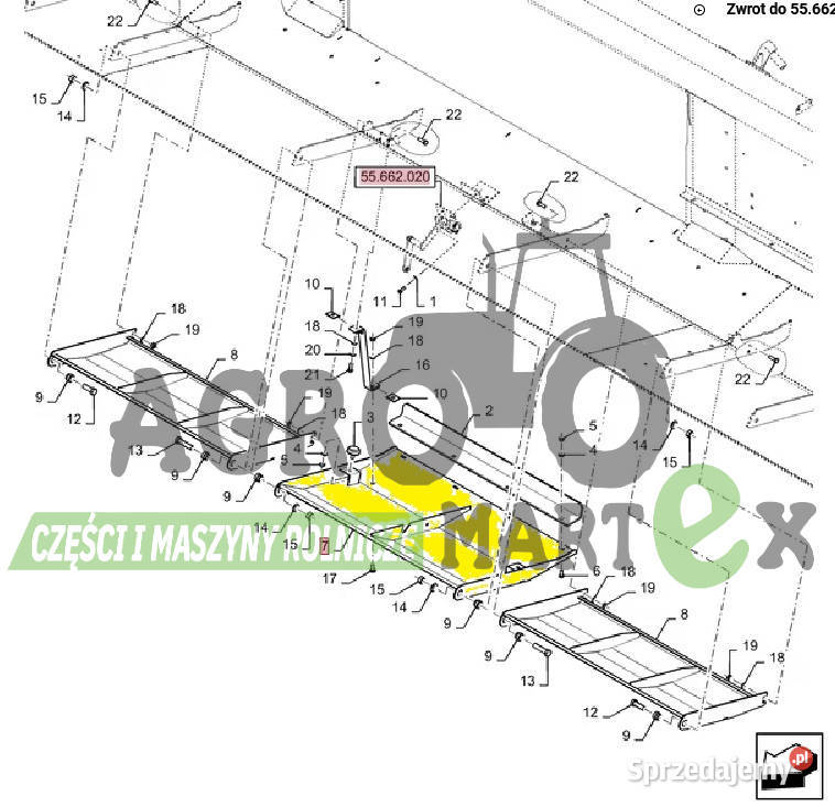 84161474 87723710 PŁOZA HEDERA CNH Wichrów sprzedam