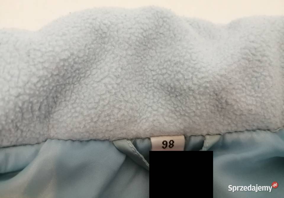 Bezrękawnik jesienny 98 błękitny Odzież uniseks Kamizelki i bezrękawniki Czeladź