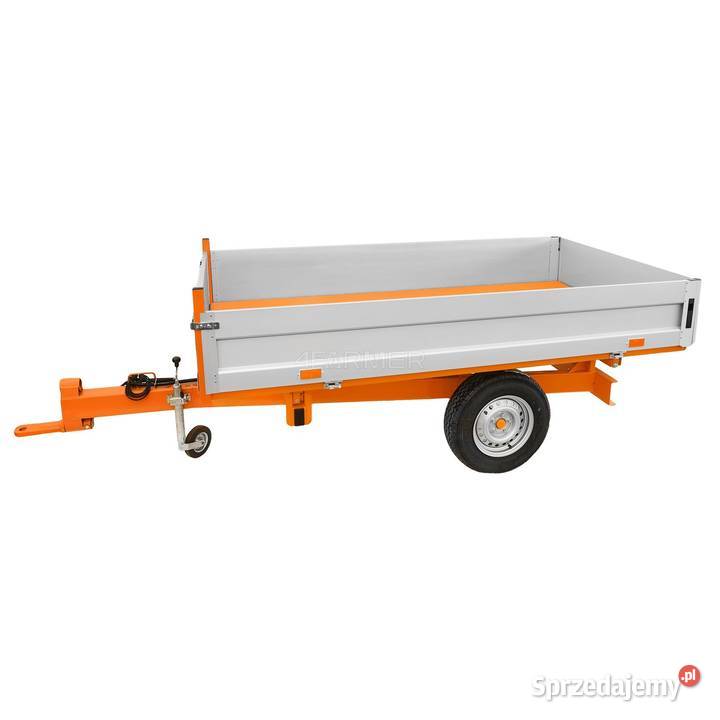 Przyczepa rolnicza jednoosiowa 2T ALU Geograss Tajęcina