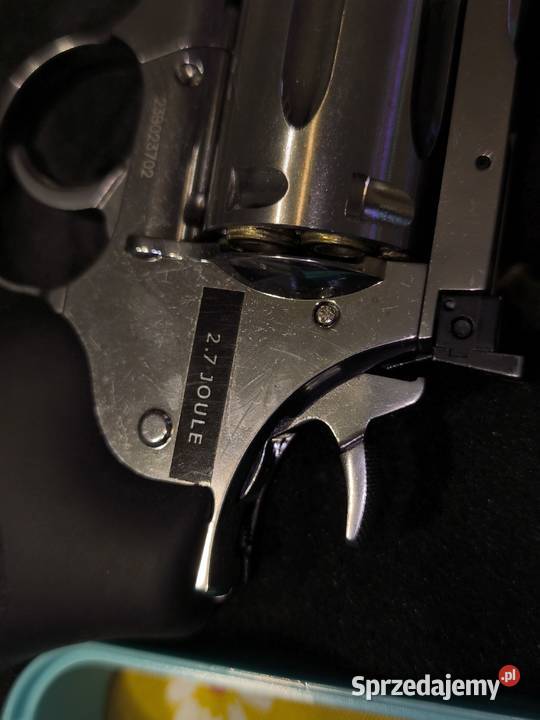 Wiatrówka rewolwer Dan Wesson 715 4 Diabolo 45 Lędziny