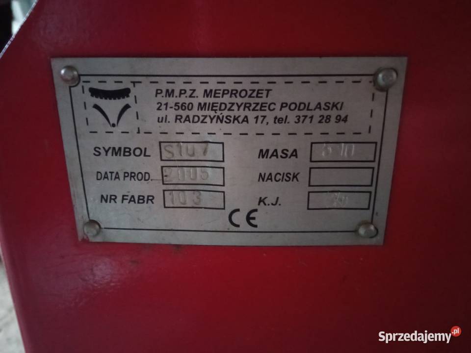 Sprzedam Siewnik zbożowy Meprozet S107 3m