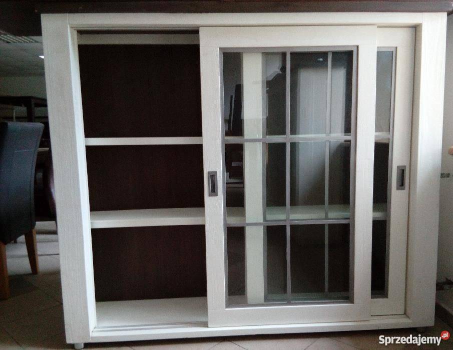 Promocja Nowoczesna drewniana witryna Opole sprzedam