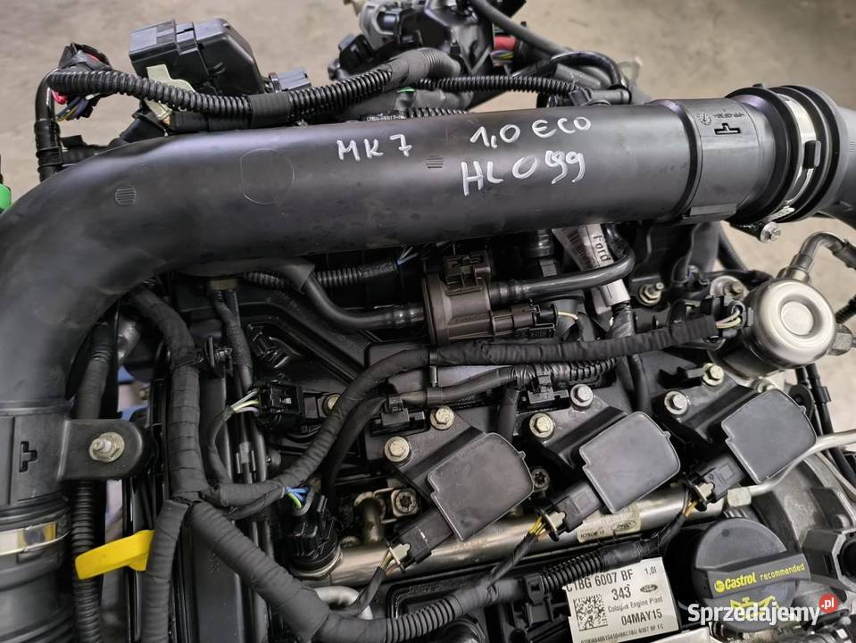 SILNIK KOMPLETNY FORD FIESTA MK7 LIFT 10 SFJC osobowe Silniki kompletne