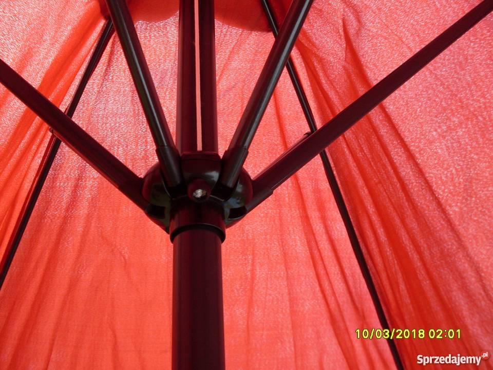 Parasol ogrodowy na korbke Ogród dolnośląskie Dzierżoniów sprzedam