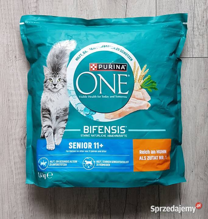 Purina One Senior 11 sucha karma kota kurczak 14