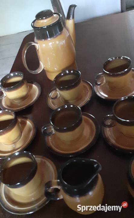 Serwis do kawy z porcelitu Pruszków Prusim