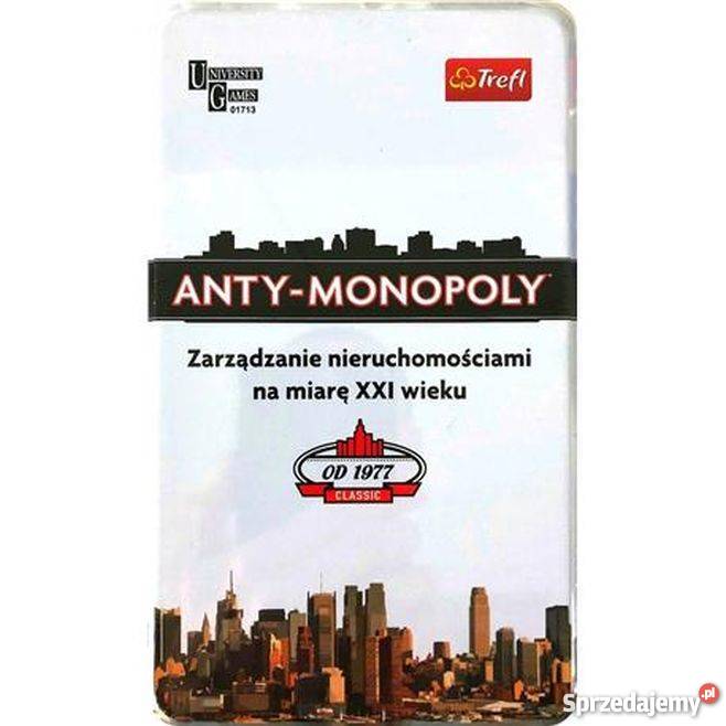 Podróżna wersja gry antymonopoly any monopol Pozostałe Zamość